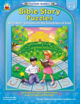 Paperback Bible Story Puzzles, Grades 1-3 Book