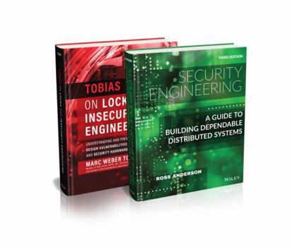 Hardcover Security Engineering and Tobias on Locks Two-Book Set Book