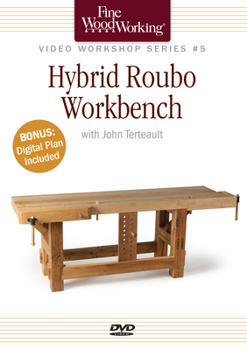 DVD Fine Woodworking Video Workshop Series - Hybrid Roubo Workbench Book