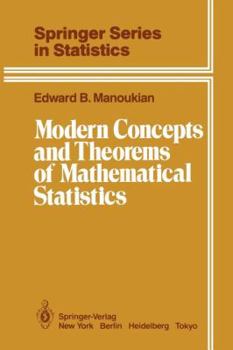 Paperback Modern Concepts and Theorems of Mathematical Statistics Book