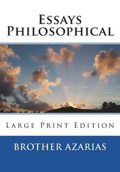 Paperback Essays Philosophical Book