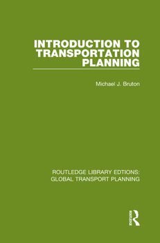 Hardcover Introduction to Transportation Planning Book