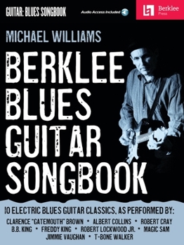 Paperback Berklee Blues Guitar Songbook Book/Online Audio [With CD (Audio)] Book