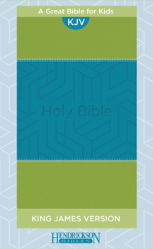 Imitation Leather KJV Kids Bible (Flexisoft, Blue/Green, Red Letter) Book