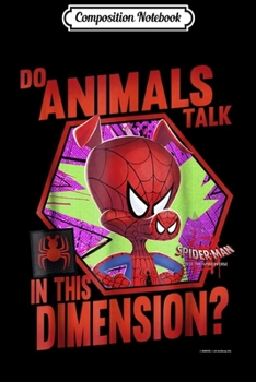 Composition Notebook: Marvel Spider-Man Spider-Verse Peni Parker Logo  Journal/Notebook Blank Lined Ruled 6x9 100 Pages