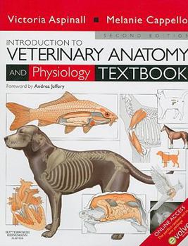 Paperback Introduction to Veterinary Anatomy and Physiology Textbook Book