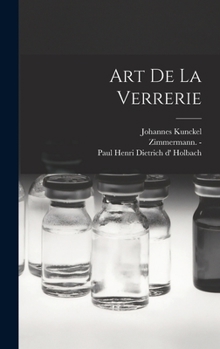 Hardcover Art De La Verrerie [French] Book