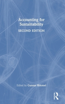 Hardcover Accounting for Sustainability Book