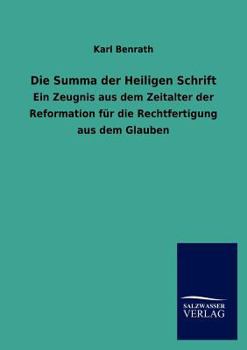 Paperback Die Summa der Heiligen Schrift [German] Book