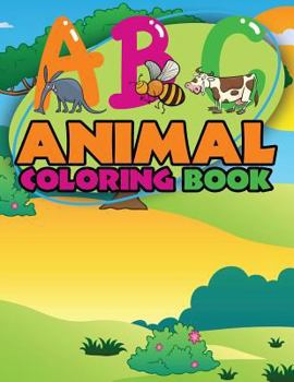 Paperback ABC Animal Coloring Books Book