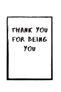 Thank You To The Best Person In My Life / You Are So Appreciated: Parents Appreciation Gifts, Thank You Gifts For Lover, Brother, Sister , Boss, ... ,… 122 Page Lined Journal Paper Notebo