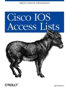Paperback Cisco IOS Access Lists Book