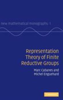 Hardcover Representation Theory of Finite Reductive Groups Book