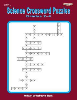 Paperback Science Crossword Puzzles Grades 2?4 Book