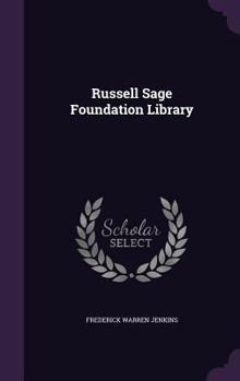 Hardcover Russell Sage Foundation Library Book