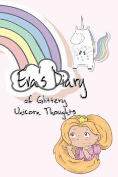 Paperback Eva's Diary of Glittery Unicorn Thoughts Book