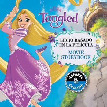 Paperback Disney Tangled: Movie Storybook / Libro Basado En La Película (English-Spanish) Book