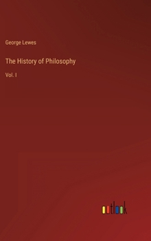 Hardcover The History of Philosophy: Vol. I Book
