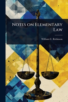 Paperback Notes on Elementary Law Book