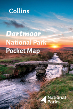 Hardcover Dartmoor National Park Pocket Map Book
