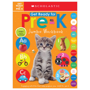 Paperback Get Ready for Pre-K Jumbo Workbook: Scholastic Early Learners (Jumbo Workbook) Book