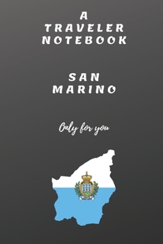 Paperback Traveler Notebook San Marino Only for You: Traveler Notebook San Marino: San Marino Book