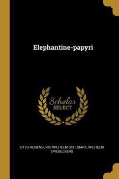 Paperback Elephantine-papyri [German] Book