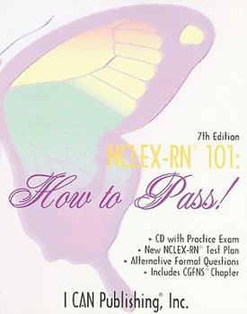 Paperback NCLEX-RN 101: How to Pass! [With CDROM] Book