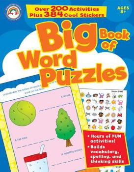 Paperback Big Book of Word Puzzles, Grades 3 - 6 Book