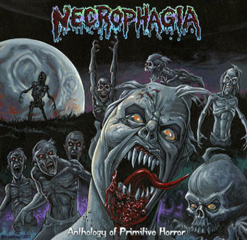 Music - CD Necrophagia   Anthology Of Primitive Hor Book
