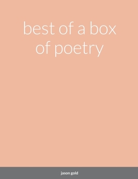 Paperback best of a box of poetry Book