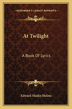 Paperback At Twilight: A Book Of Lyrics Book