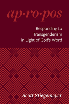 Paperback Responding to Transgenderism in Light of God's Word Book