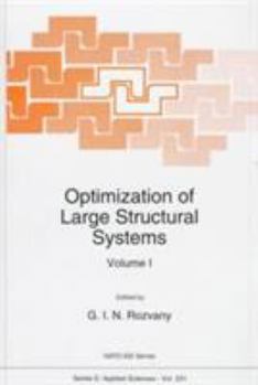 Hardcover Optimization of Large Structural Systems Book