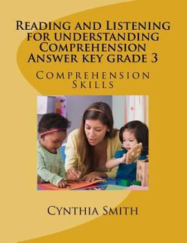 Paperback Reading and Listening for understanding Comprehension Answer key grade 3 Book