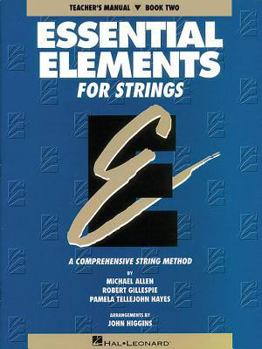 Spiral-bound Essential Elements for Strings - Book 2 (Original Series): Teacher Manual Book