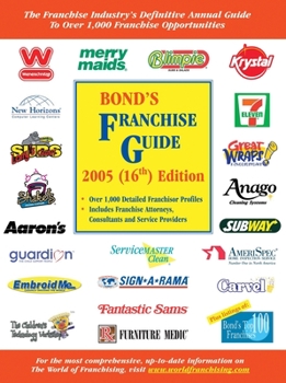 Paperback Bond's Franchise Guide Book