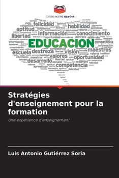 Paperback Stratégies d'enseignement pour la formation [French] Book