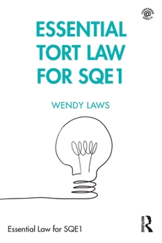 Paperback Essential Tort Law for SQE1 Book