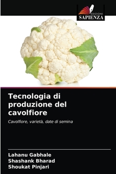 Paperback Tecnologia di produzione del cavolfiore [Italian] Book