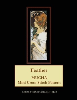 Feather: Mucha Mini Cross Stitch Pattern