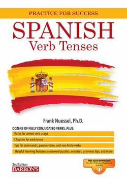 Paperback Spanish Verb Tenses Book