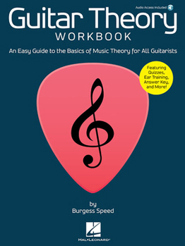 Paperback Guitar Theory Workbook Book/Online Audio Book