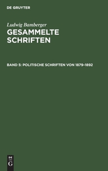 Hardcover Politische Schriften von 1879-1892 [German] Book