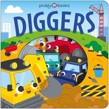 Board book Diggers (Take a Peek!) Book