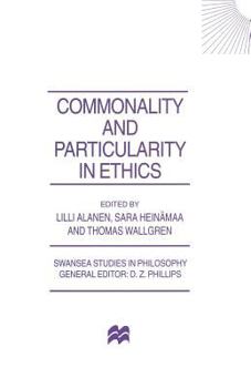 Paperback Commonality and Particularity in Ethics Book