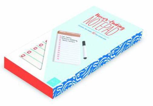 Misc. Supplies Never-Ending Notepad: Ceramic List Maker and Dry-Erase Pen Book