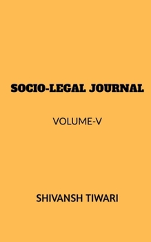 Paperback Socio-Legal Journal Book