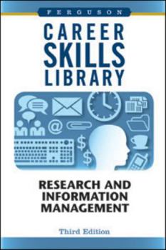 Hardcover Research and Information Management Book