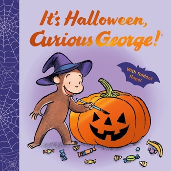 Paperback It's Halloween, Curious George! Book
